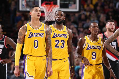 lakers lineup 2019